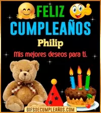 Gif de cumpleaños Philip